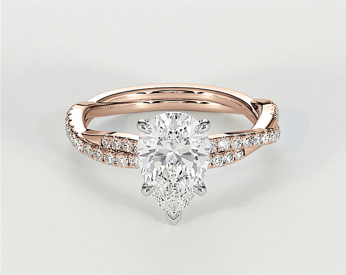 Katherine - Pear - Engagement Rings - Ramzi & Co.®