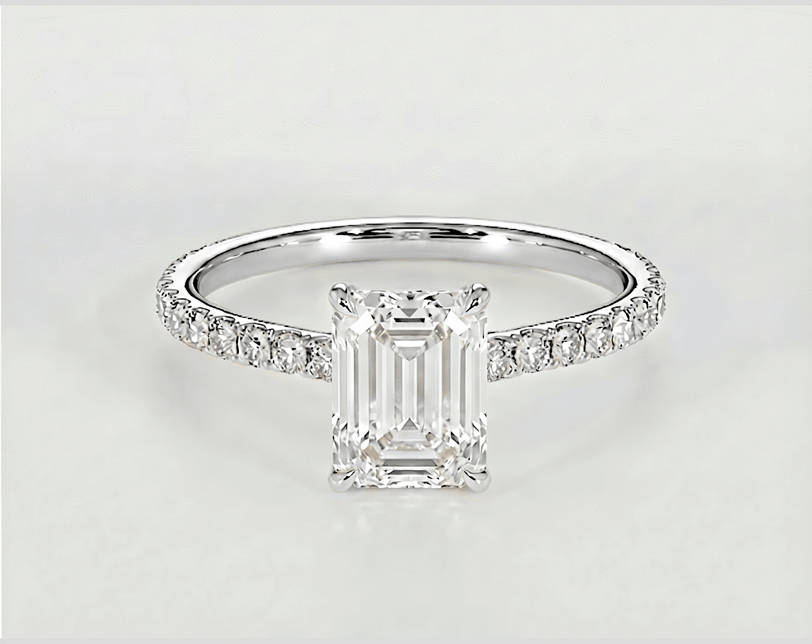 Kayla - Emerald - Engagement Rings - Ramzi & Co.®