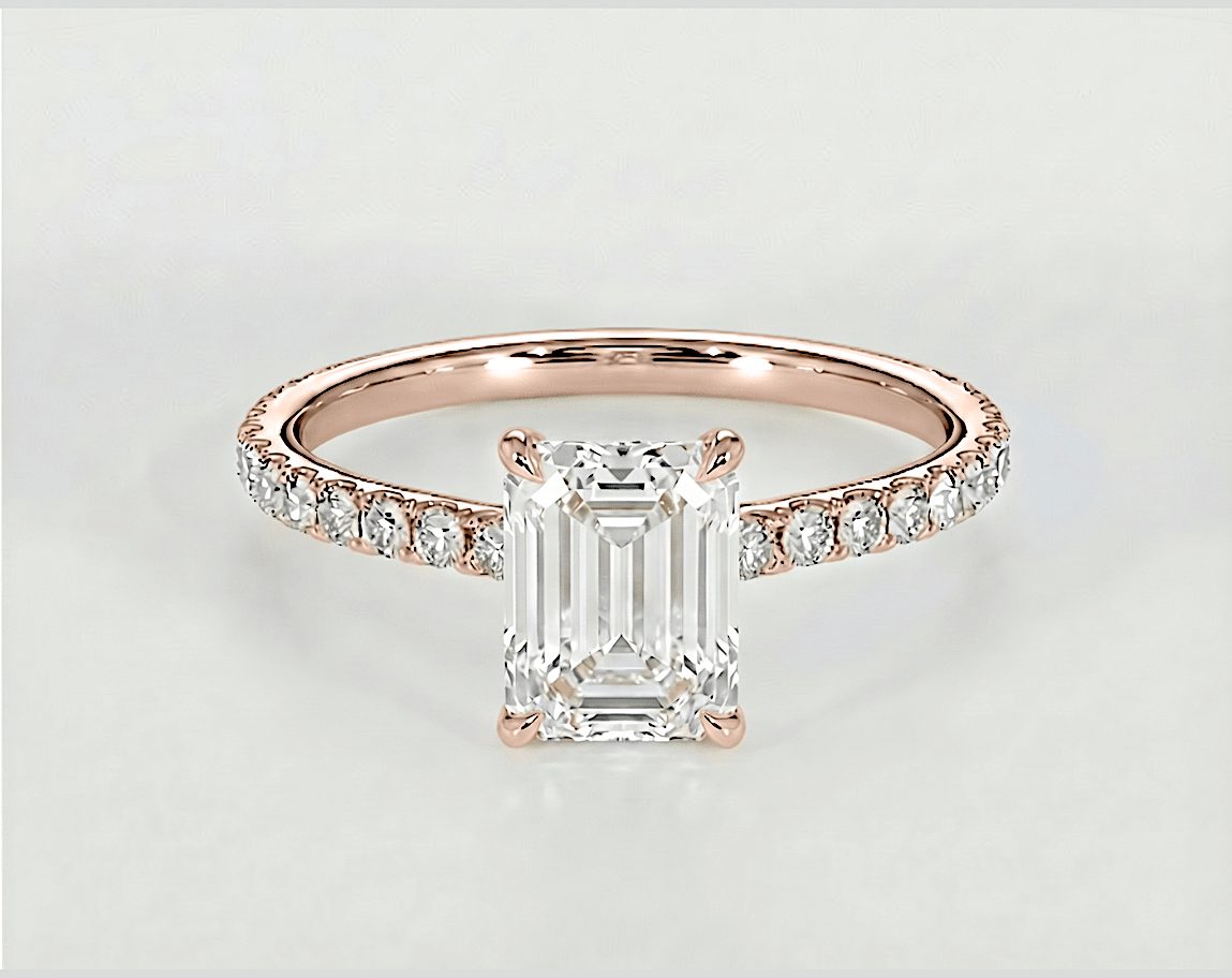 Kayla - Emerald - Engagement Rings - Ramzi & Co.®