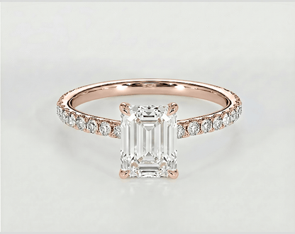 Kayla - Emerald - Engagement Rings - Ramzi & Co.®
