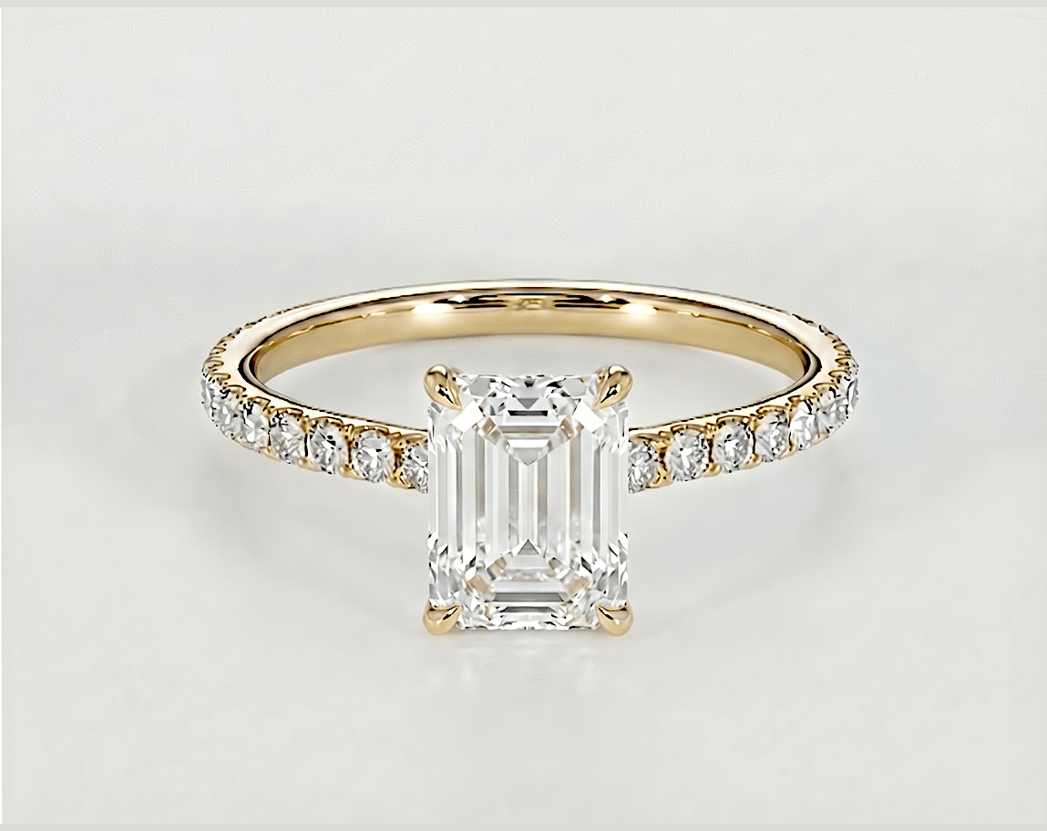 Kayla - Emerald - Engagement Rings - Ramzi & Co.®