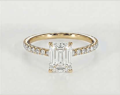 Kayla - Emerald - Engagement Rings - Ramzi & Co.®