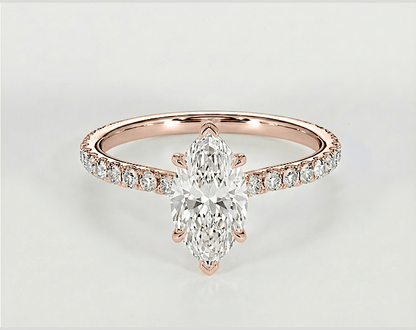 Kayla - Marquise - Engagement Rings - Ramzi & Co.®
