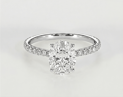 Kayla - Oval - Engagement Rings - Ramzi & Co.®