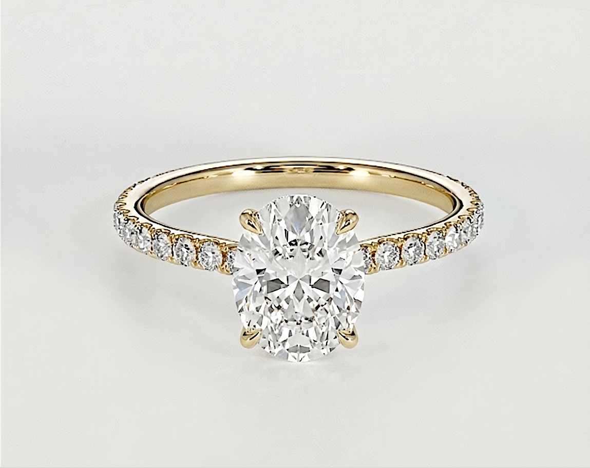 Kayla - Oval - Engagement Rings - Ramzi & Co.®