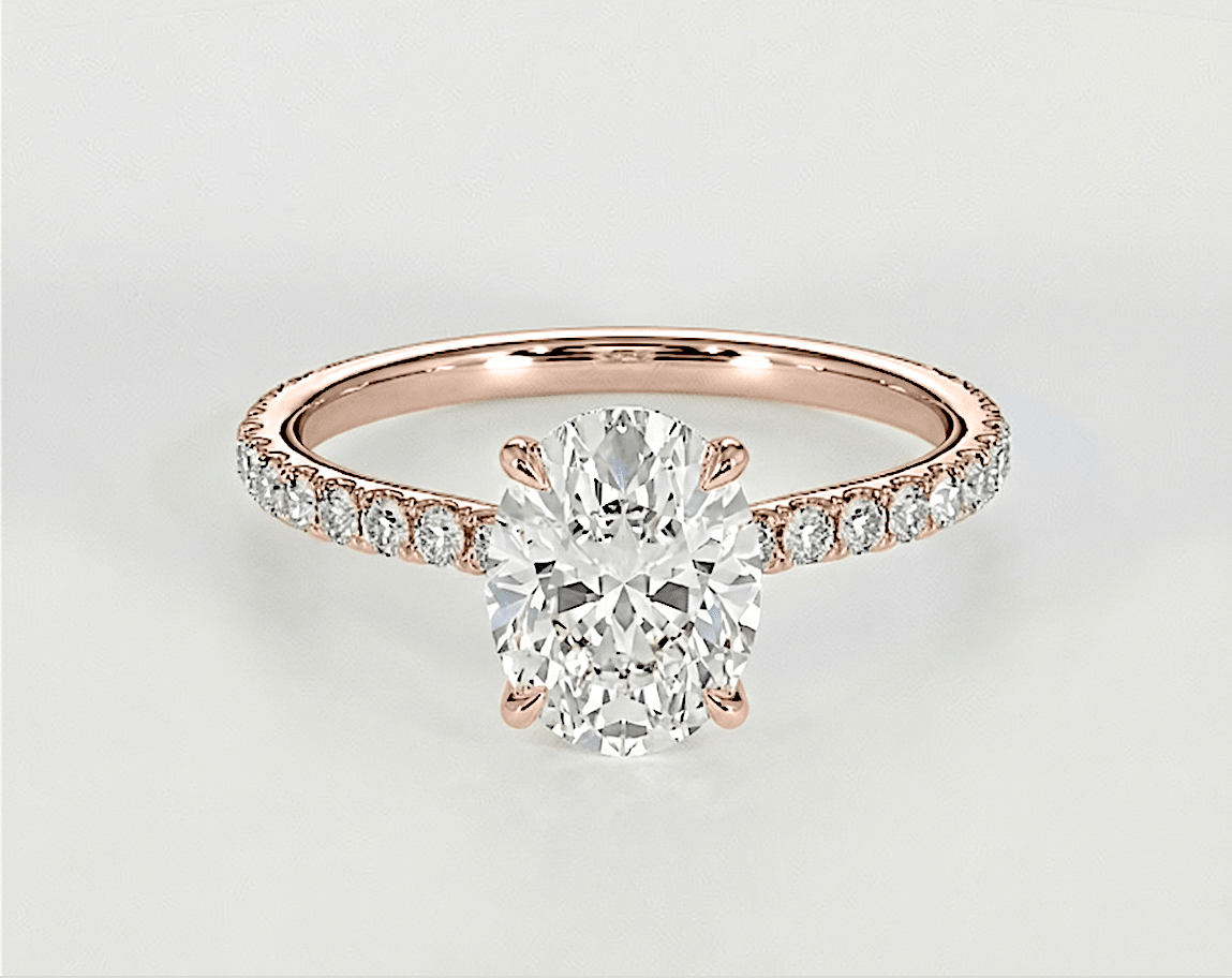 Kayla - Oval - Engagement Rings - Ramzi & Co.®