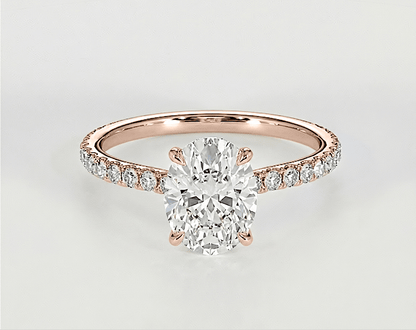 Kayla - Oval - Engagement Rings - Ramzi & Co.®