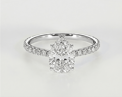 Kayla - Pear - Engagement Rings - Ramzi & Co.®