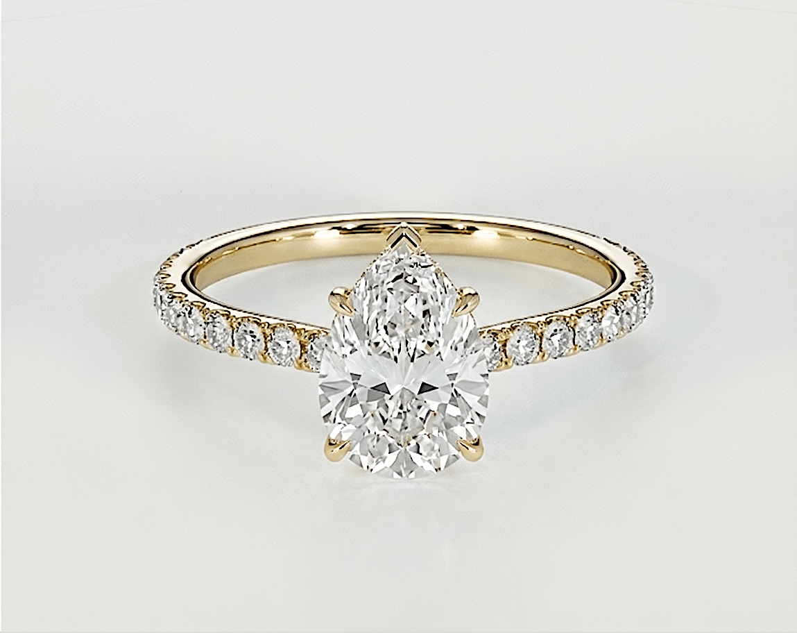 Kayla - Pear - Engagement Rings - Ramzi & Co.®