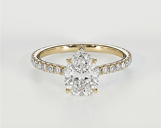 Kayla - Pear - Engagement Rings - Ramzi & Co.®