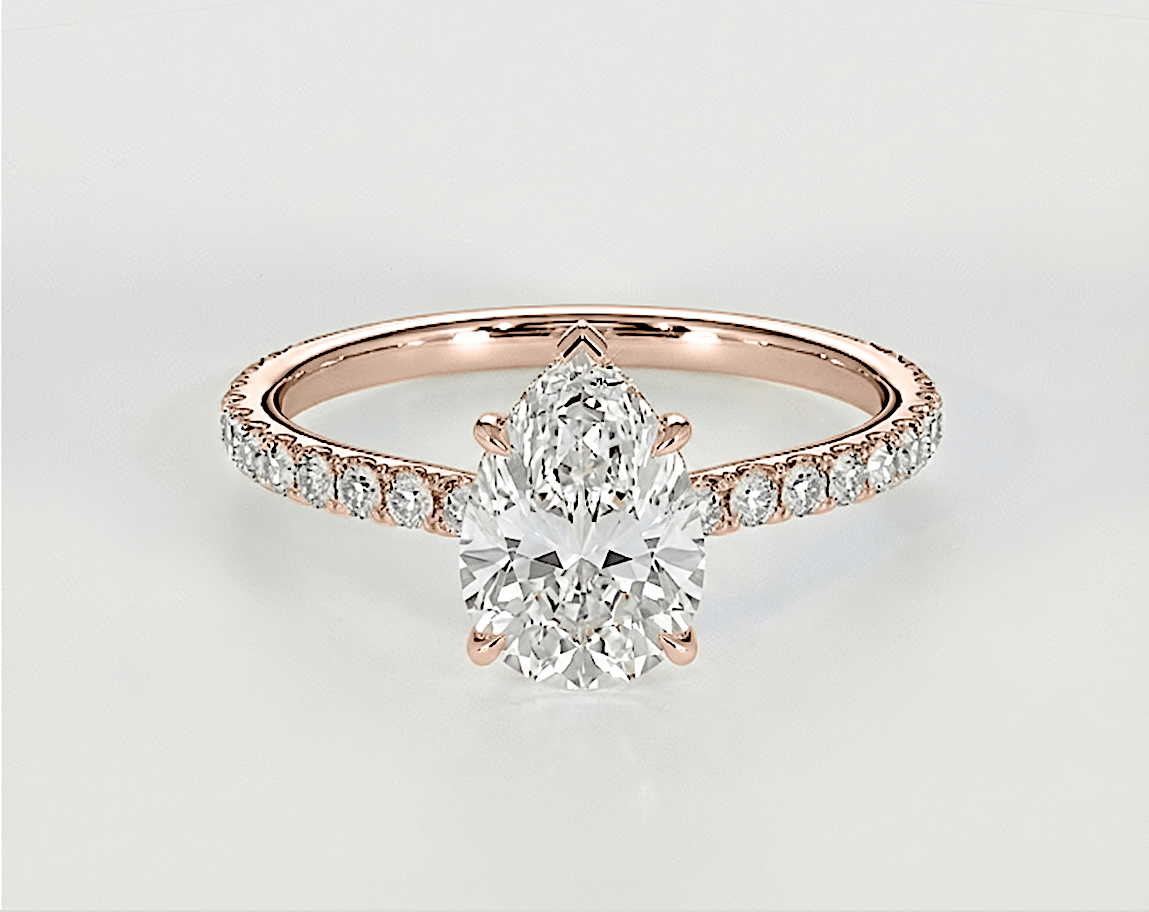 Kayla - Pear - Engagement Rings - Ramzi & Co.®