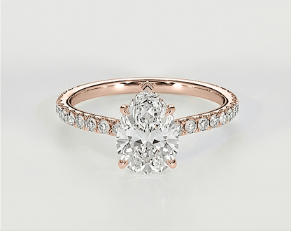 Kayla - Pear - Engagement Rings - Ramzi & Co.®