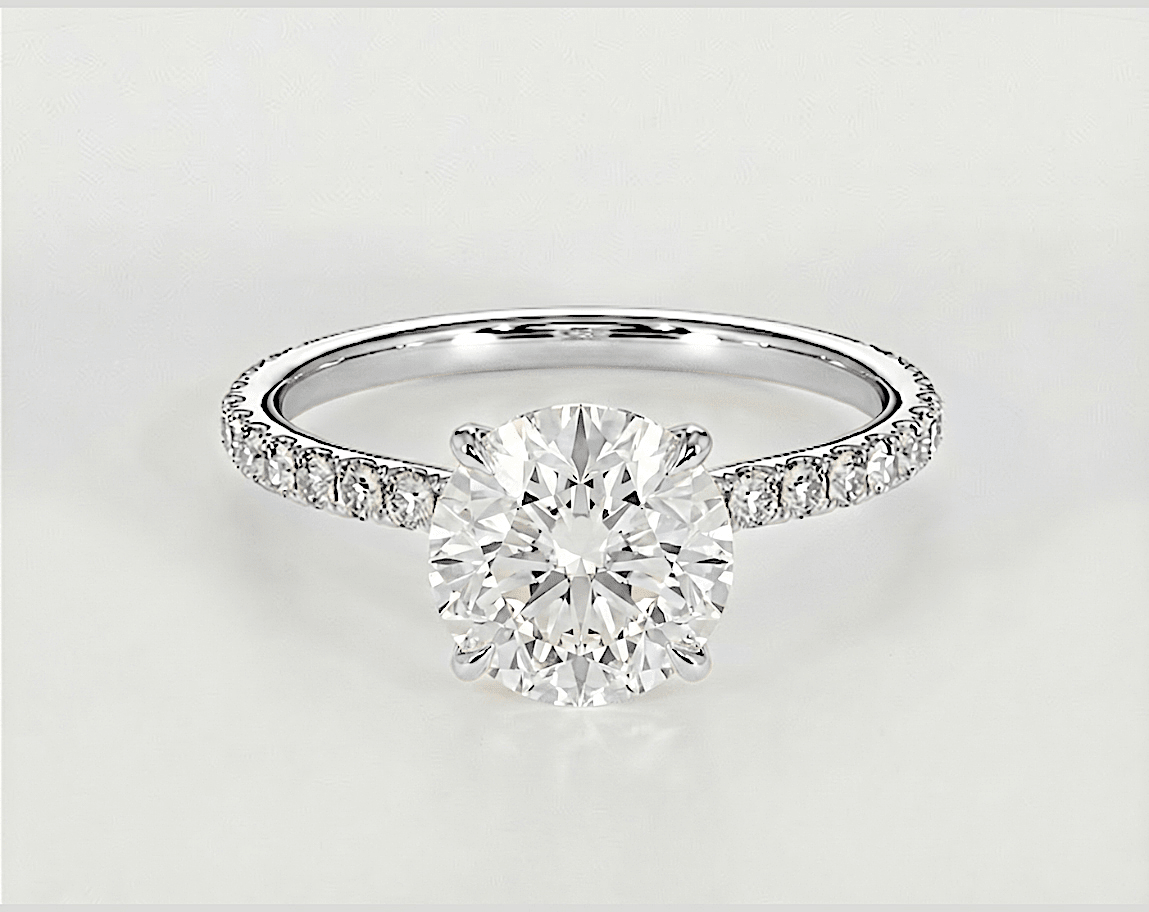 Kayla - Round - Engagement Rings - Ramzi & Co.®