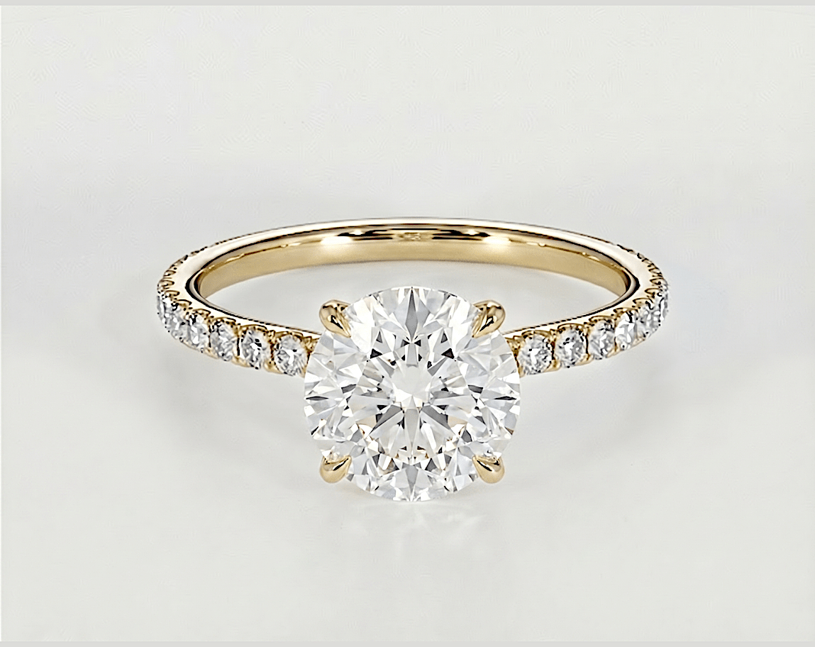 Kayla - Round - Engagement Rings - Ramzi & Co.®