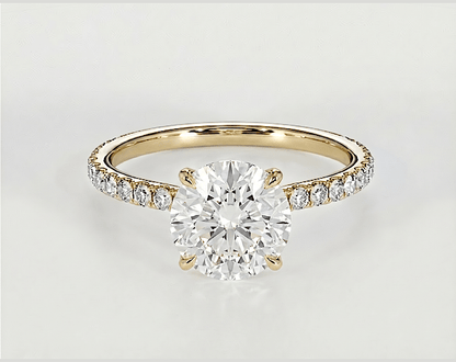 Kayla - Round - Engagement Rings - Ramzi & Co.®