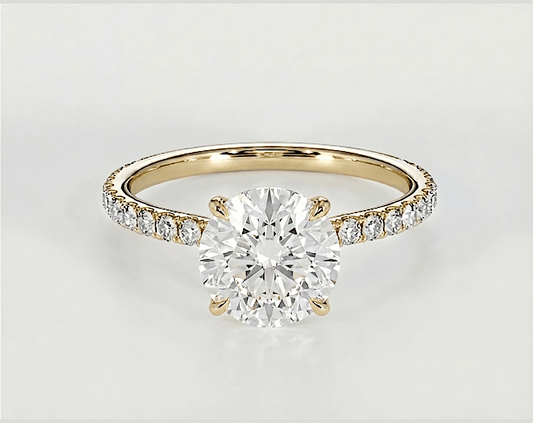 Kayla - Round - Engagement Rings - Ramzi & Co.®