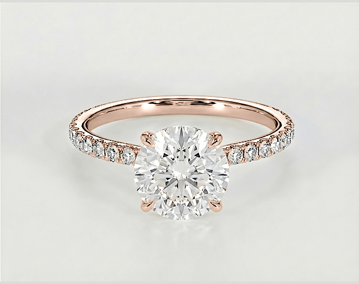 Kayla - Round - Engagement Rings - Ramzi & Co.®