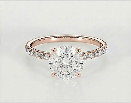 Kayla - Round - Engagement Rings - Ramzi & Co.®