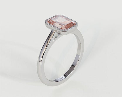 Kiana - Morganite Rings - Ramzi & Co.®