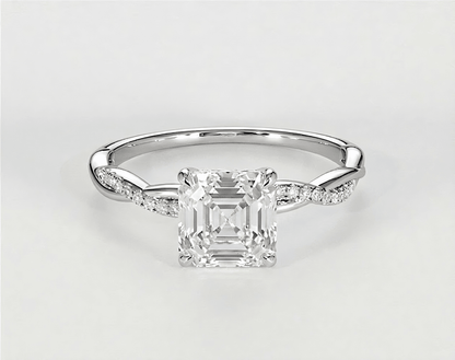 Kiara - Asscher - Engagement Rings - Ramzi & Co.®