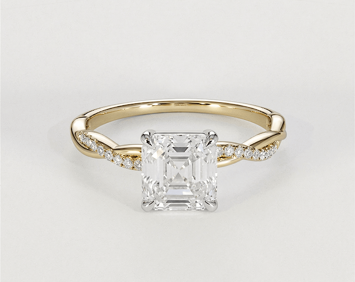 Kiara - Asscher - Engagement Rings - Ramzi & Co.®
