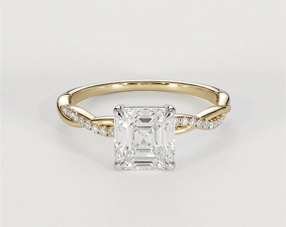 Kiara - Asscher - Engagement Rings - Ramzi & Co.®