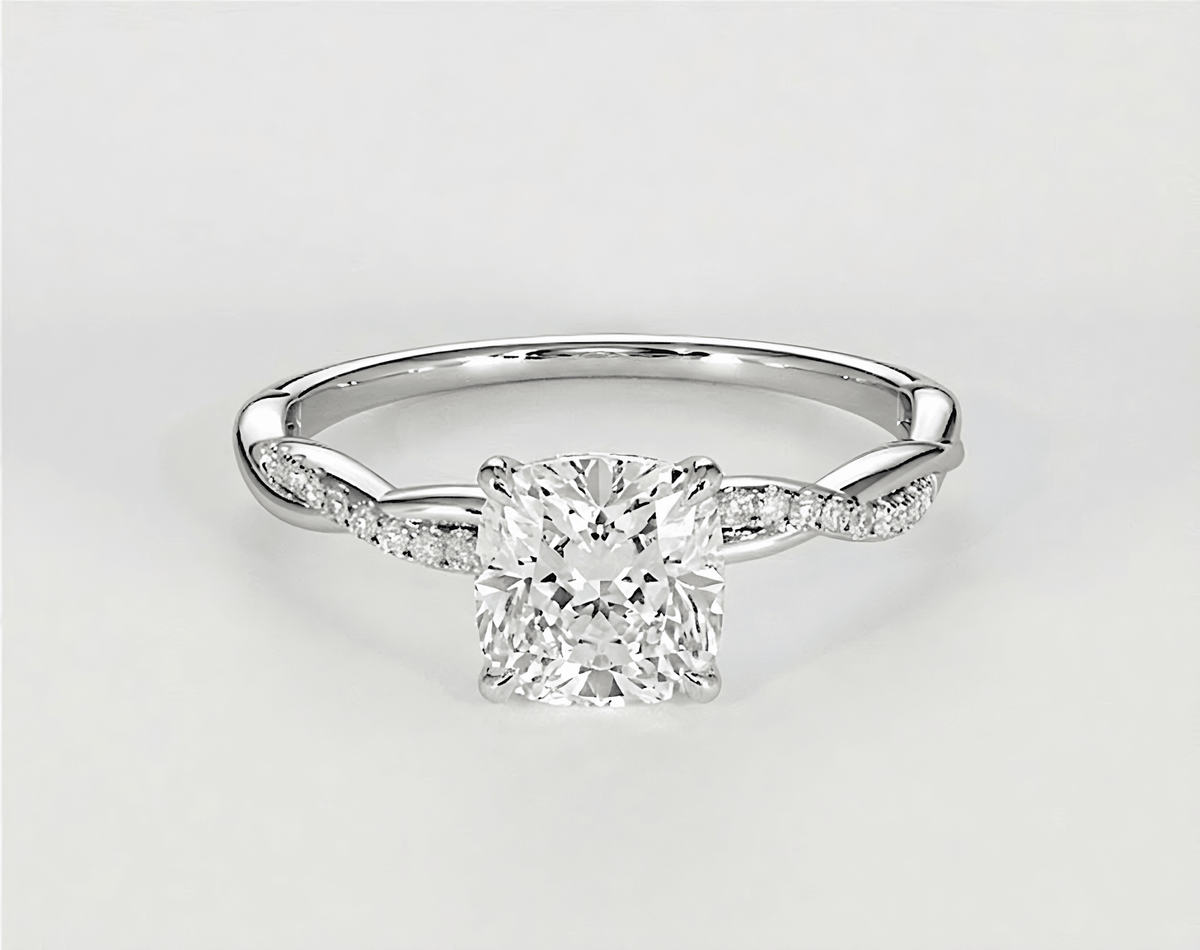 Kiara - Cushion - Engagement Rings - Ramzi & Co.®