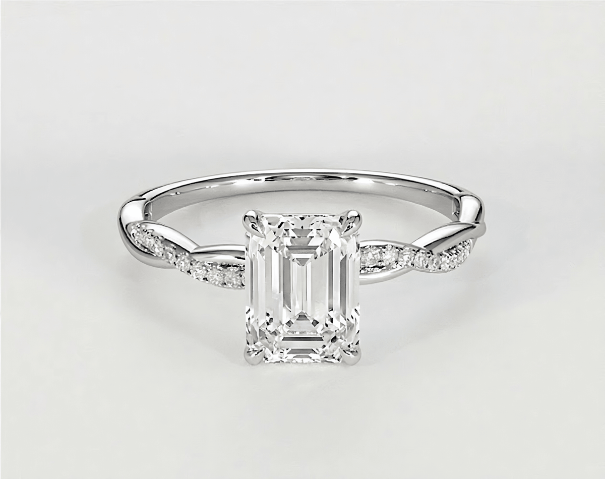 Kiara - Emerald - Engagement Rings - Ramzi & Co.®