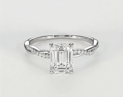 Kiara - Emerald - Engagement Rings - Ramzi & Co.®