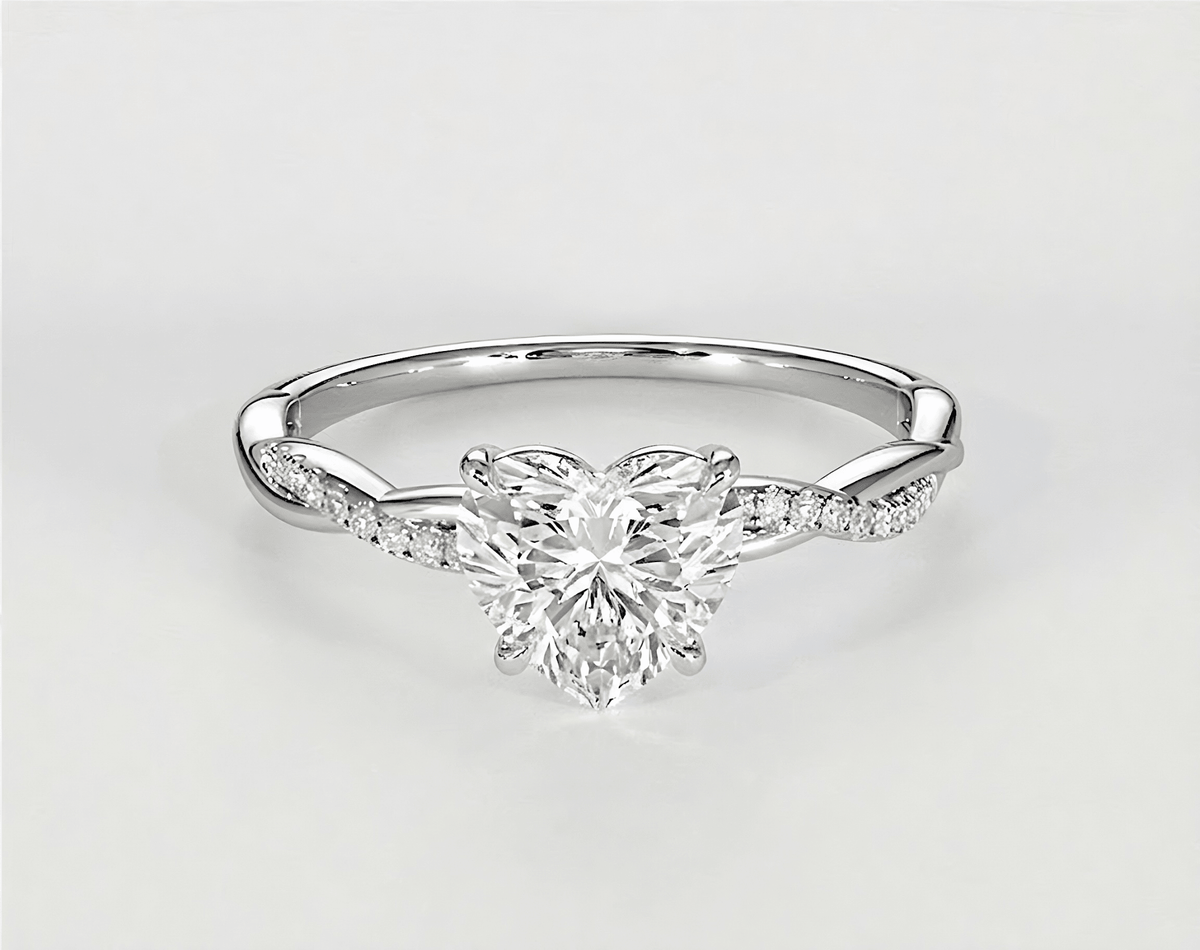 Kiara - Heart - Engagement Rings - Ramzi & Co.®