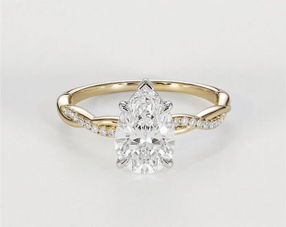 Kiara - Pear - Engagement Rings - Ramzi & Co.®