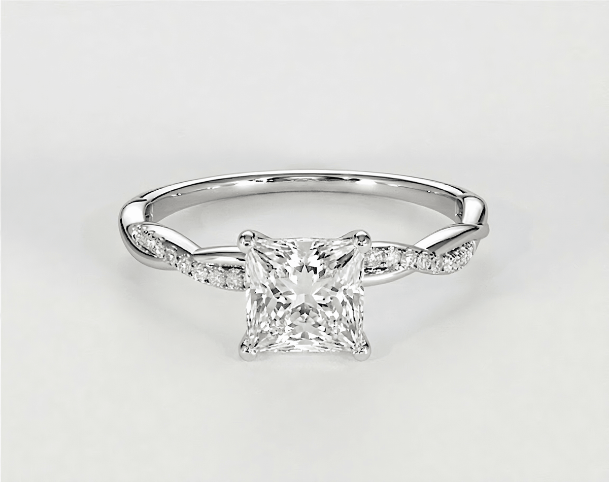 Kiara - Princess - Engagement Rings - Ramzi & Co.®