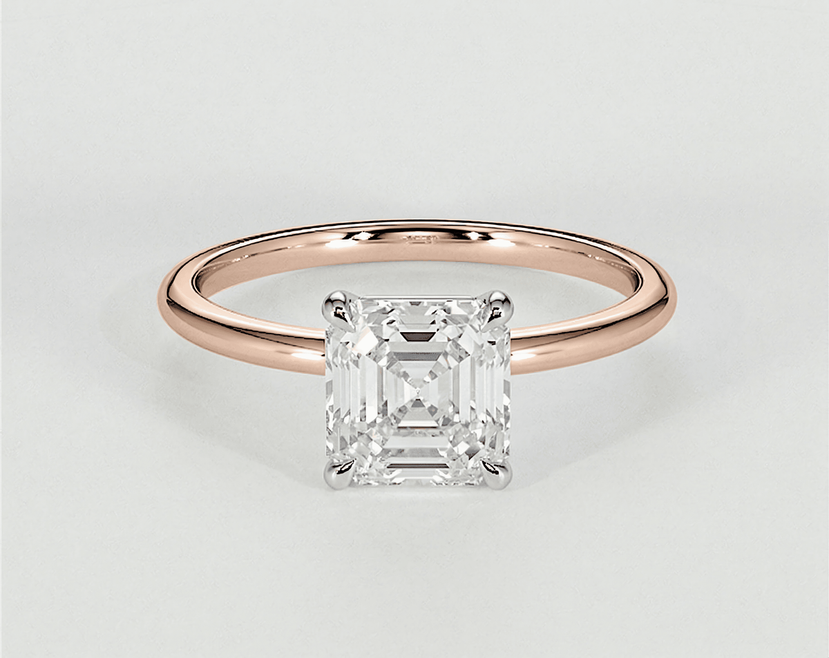 Kimberly - Asscher - Engagement Rings - Ramzi & Co.®