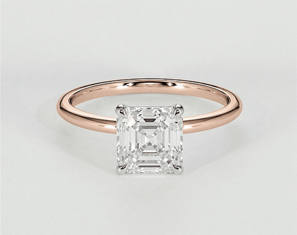 Kimberly - Asscher - Engagement Rings - Ramzi & Co.®