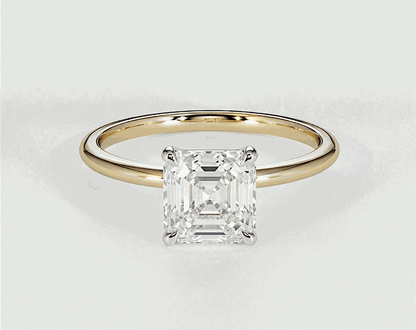 Kimberly - Asscher - Engagement Rings - Ramzi & Co.®