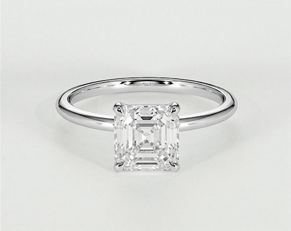Kimberly - Asscher - Engagement Rings - Ramzi & Co.®