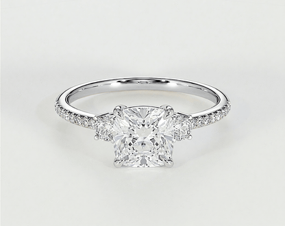 Lara - Cushion - Engagement Rings - Ramzi & Co.®