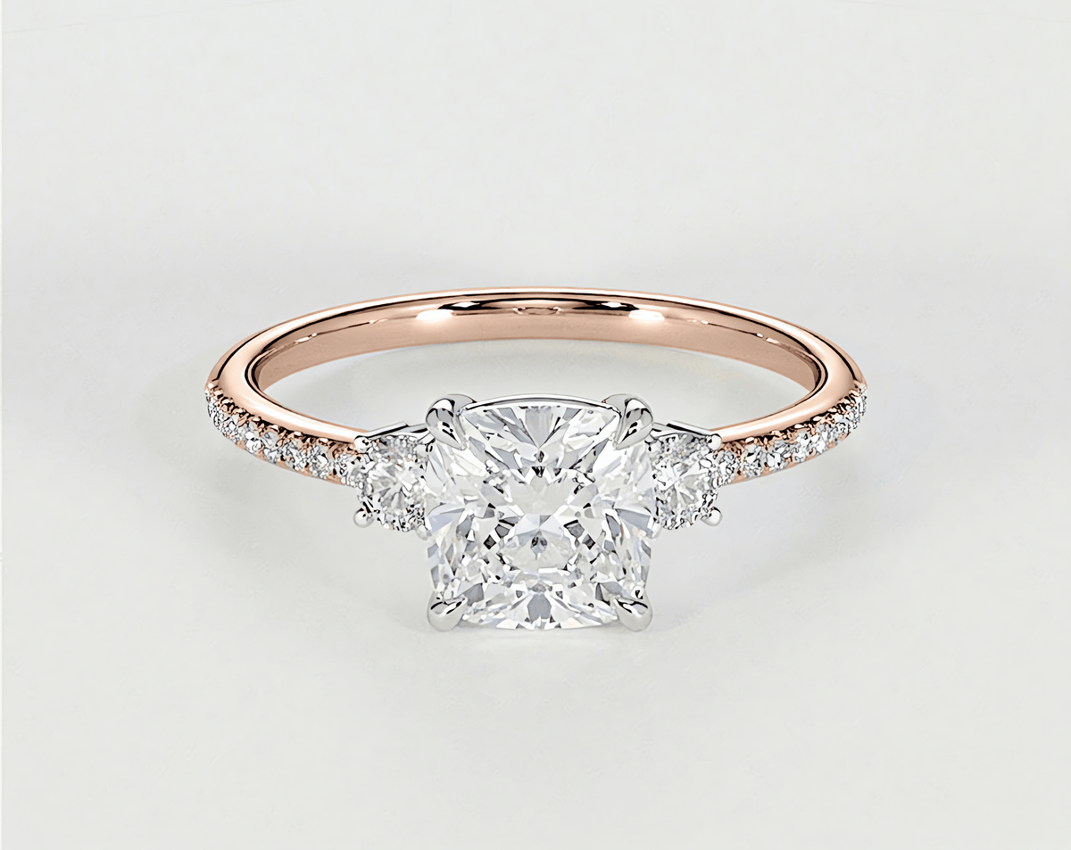 Lara - Cushion - Engagement Rings - Ramzi & Co.®