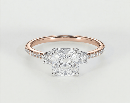 Lara - Cushion - Engagement Rings - Ramzi & Co.®