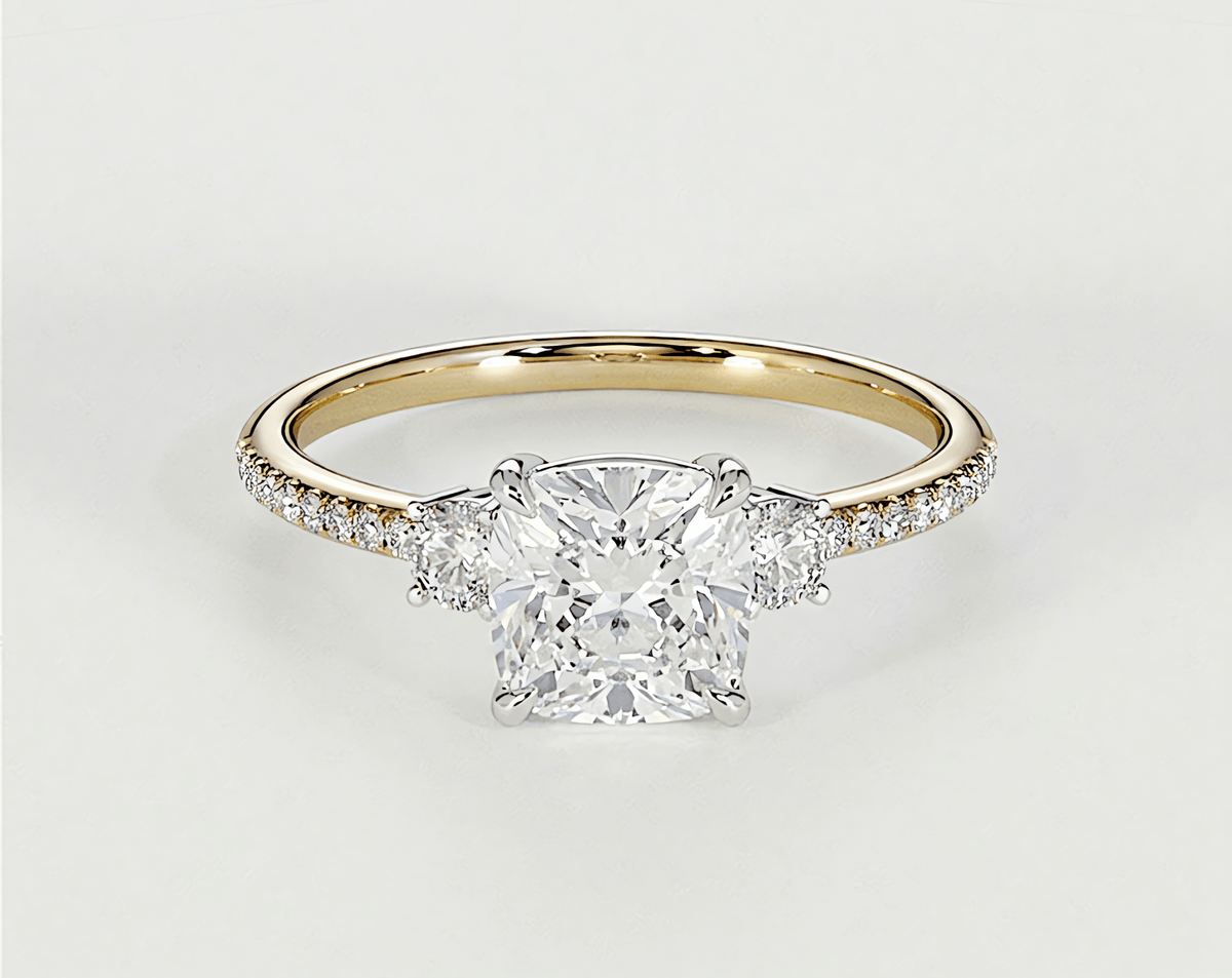Lara - Cushion - Engagement Rings - Ramzi & Co.®