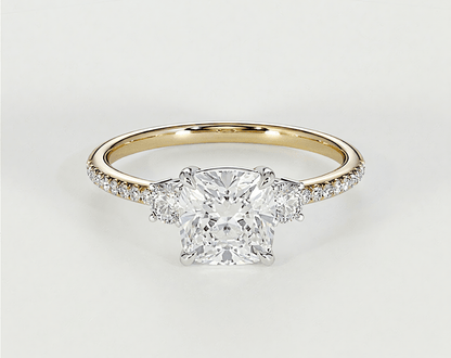 Lara - Cushion - Engagement Rings - Ramzi & Co.®