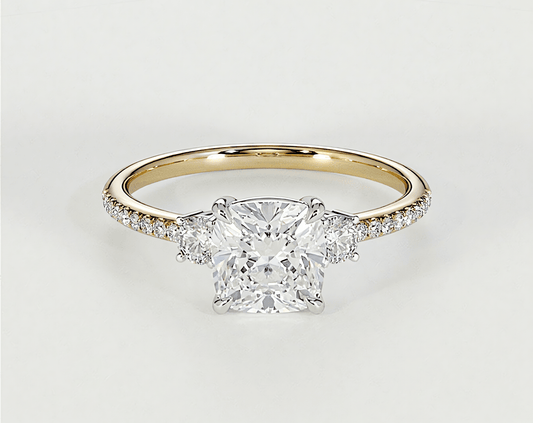 Lara - Cushion - Engagement Rings - Ramzi & Co.®