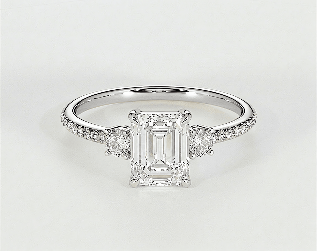 Lara - Emerald - Engagement Rings - Ramzi & Co.®