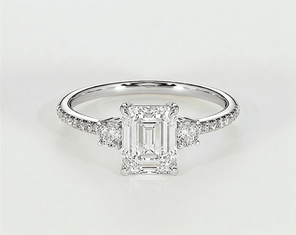 Lara - Emerald - Engagement Rings - Ramzi & Co.®