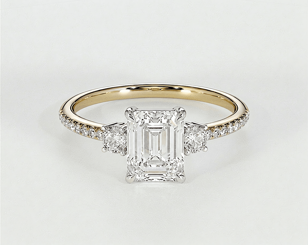 Lara - Emerald - Engagement Rings - Ramzi & Co.®