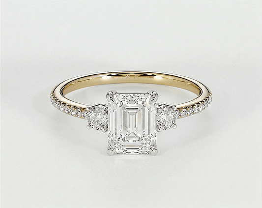Lara - Emerald - Engagement Rings - Ramzi & Co.®