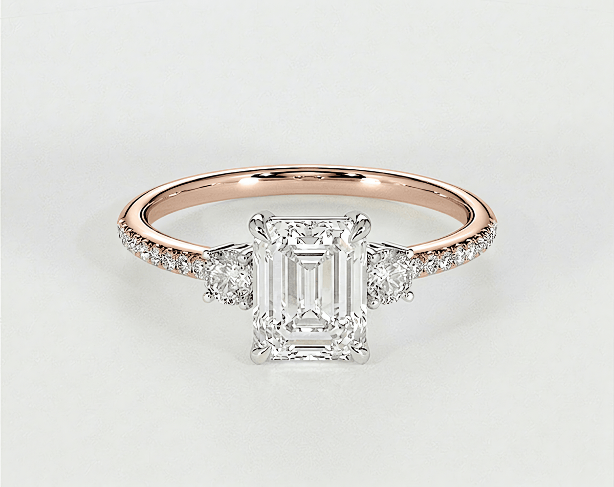 Lara - Emerald - Engagement Rings - Ramzi & Co.®