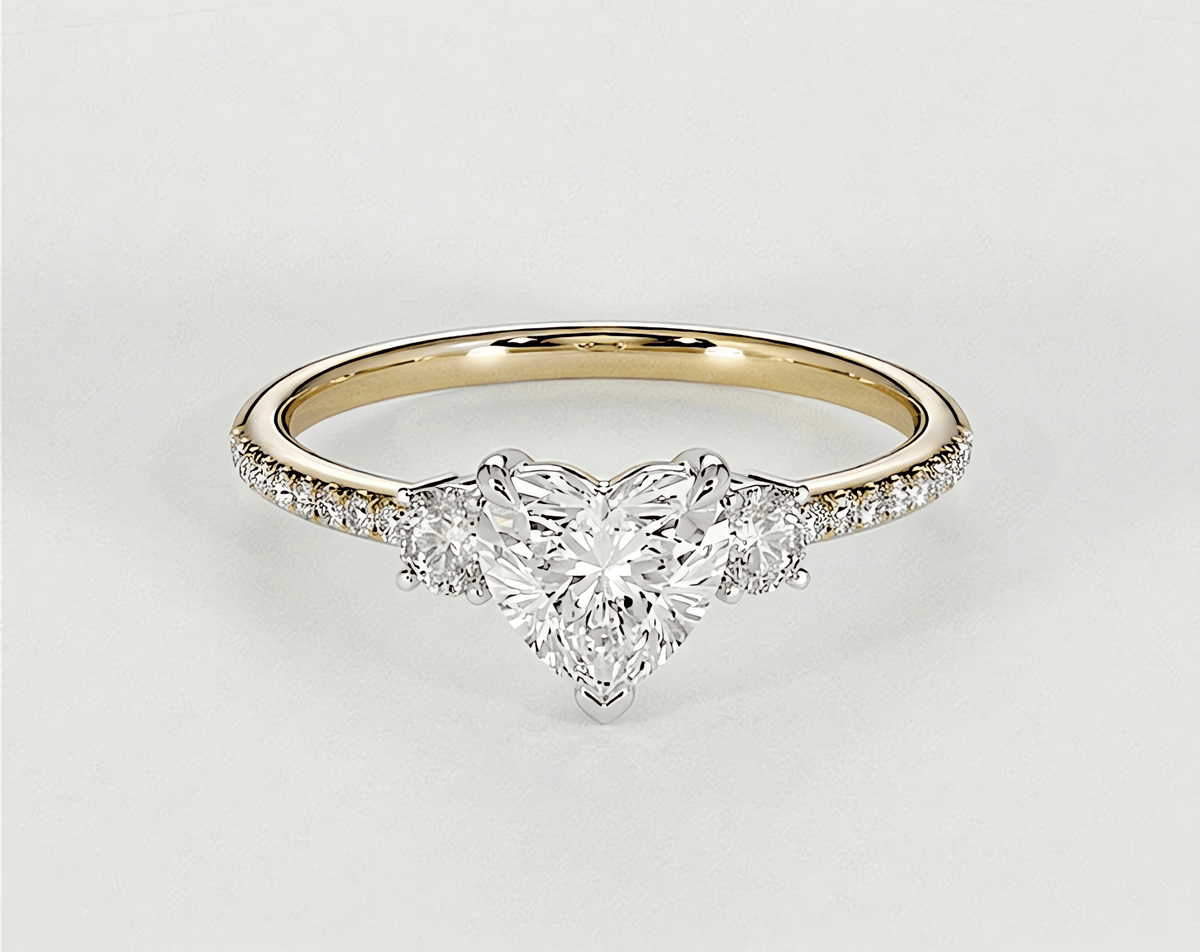 Lara - Heart - Engagement Rings - Ramzi & Co.®