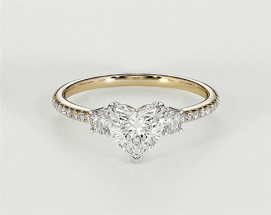 Lara - Heart - Engagement Rings - Ramzi & Co.®