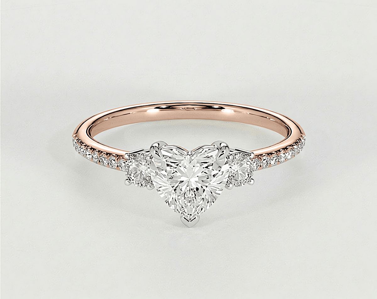 Lara - Heart - Engagement Rings - Ramzi & Co.®